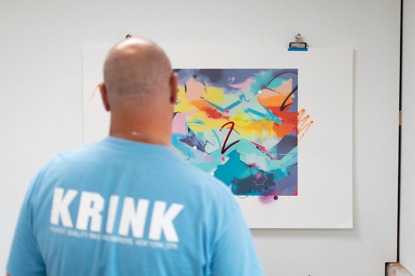 'Started Again' by Dilk | Hand Finished