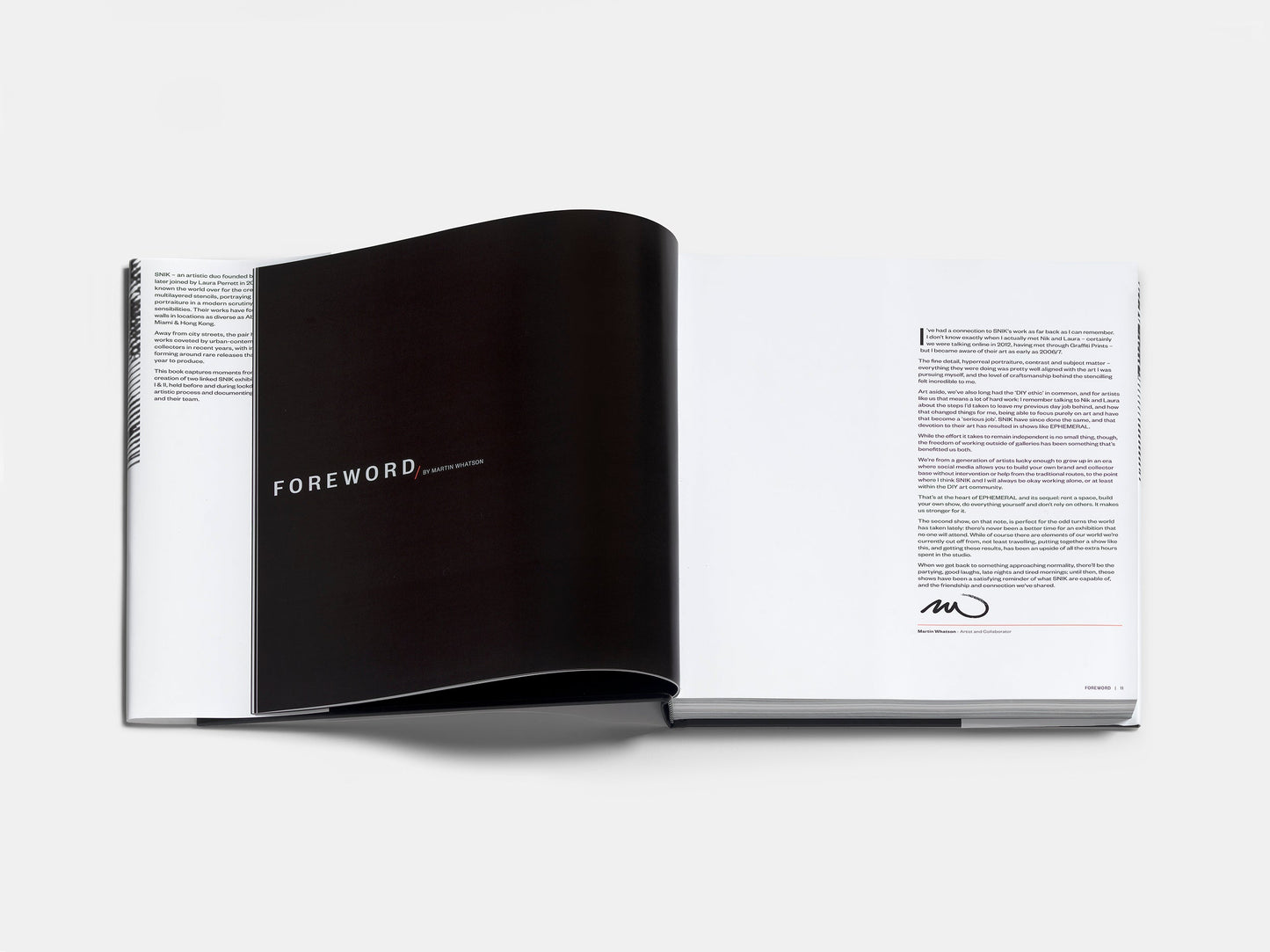 SIGNED COPY 'Ephemeral: A Project By SNIK'